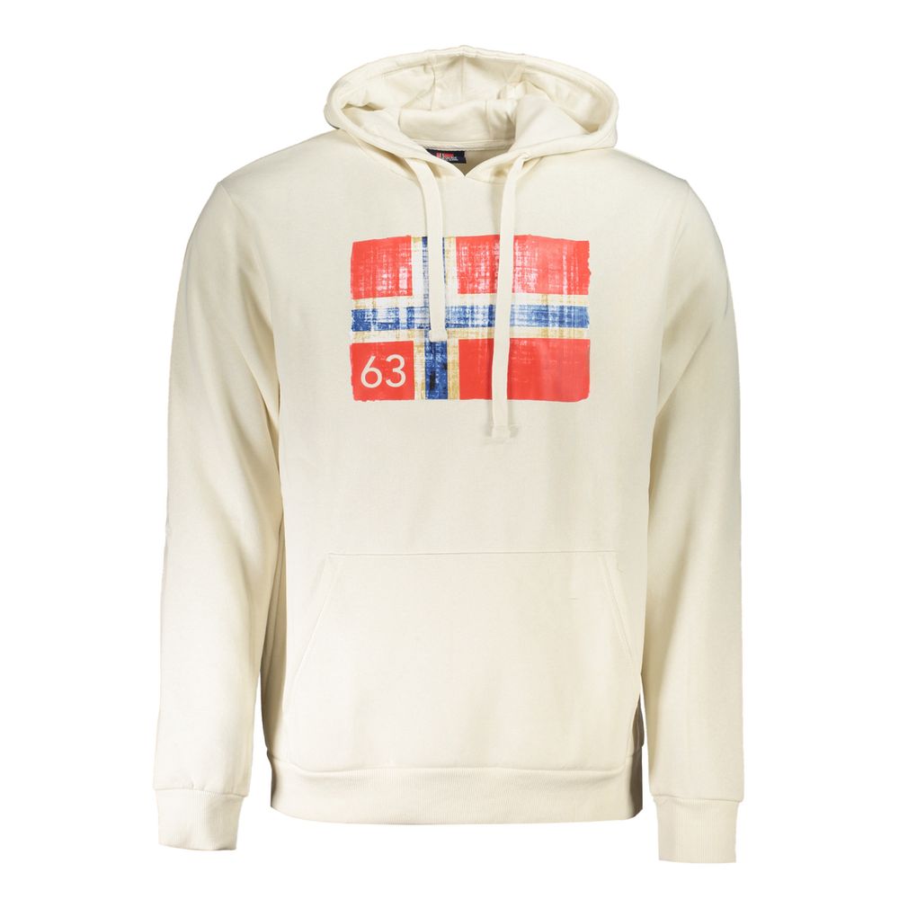 Norway 1963 White Cotton Sweatshirt