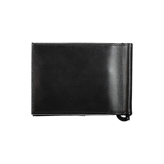 Calvin Klein Black Leather Men Wallet Calvin Klein Black