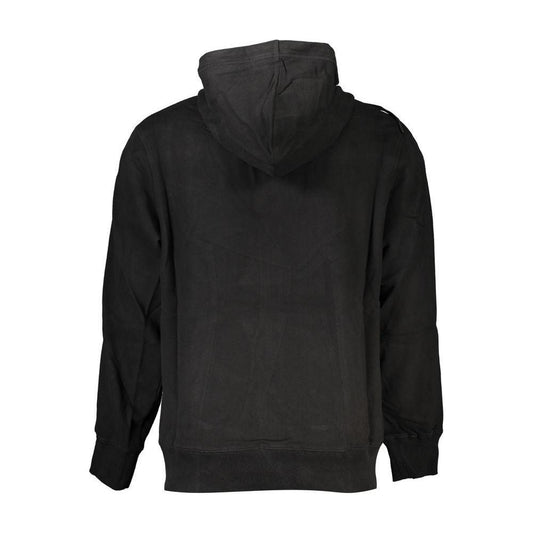 Calvin Klein Elegant Long Sleeve Hooded Sweater Calvin Klein Black