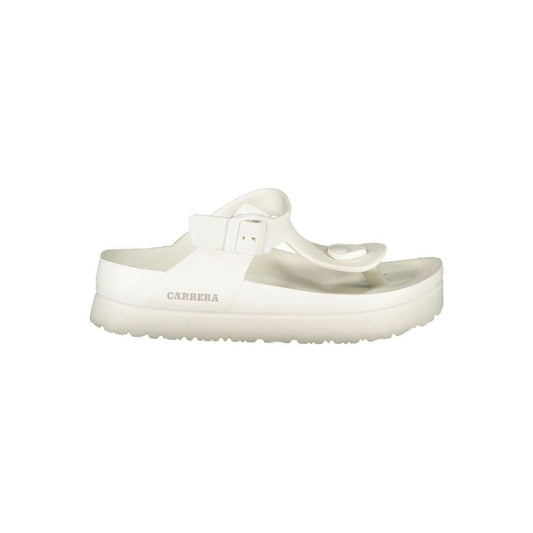 Carrera White Polyethylene Sandal Carrera Antique White