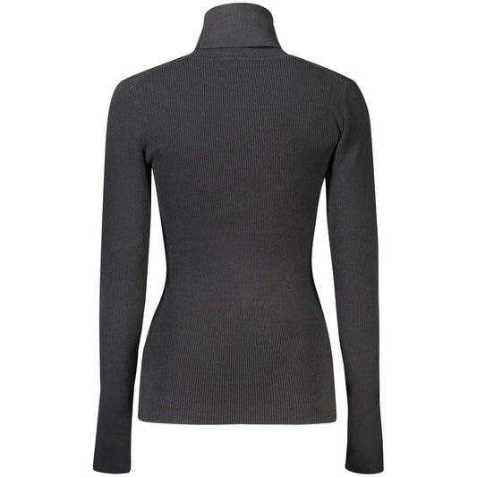 Calvin Klein Black Cotton Women Sweater Calvin Klein Dark Slate Gray
