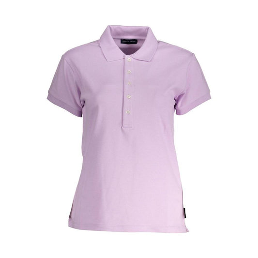 North Sails Pink Cotton Women Polo Shirt North Sails Thistle