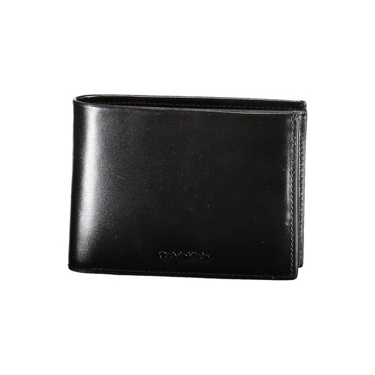 Calvin Klein Black Leather Men Wallet Calvin Klein Black