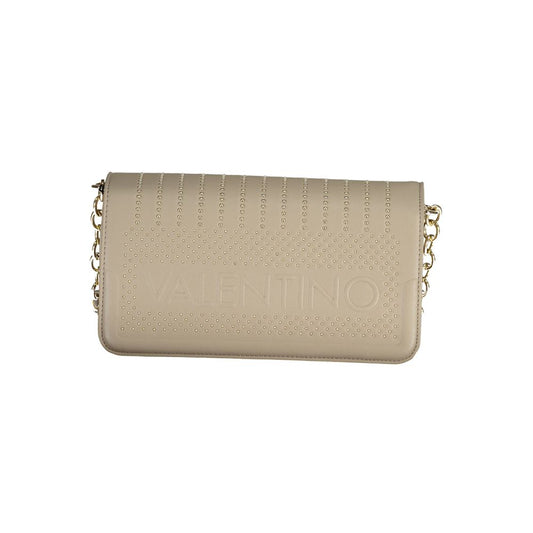 Valentino Bags Beige Polyethylene Handbag Valentino Bags Rosy Brown