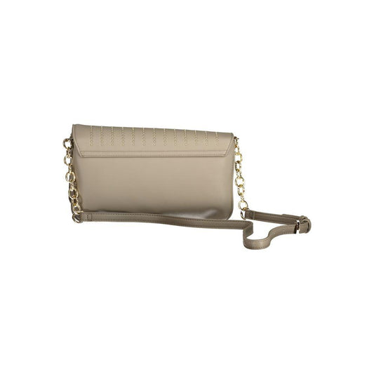 Valentino Bags Beige Polyethylene Handbag Valentino Bags Rosy Brown