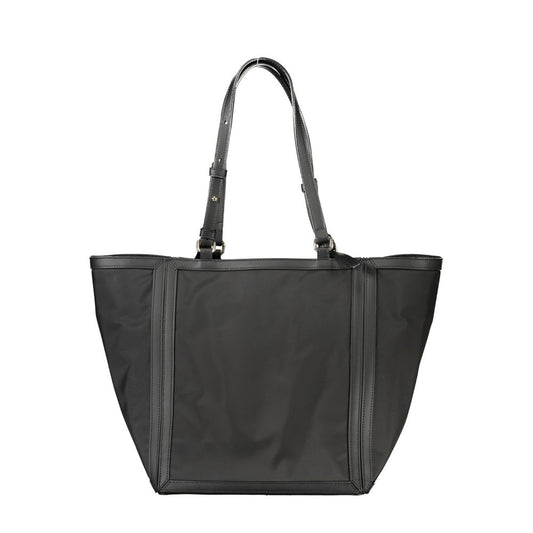 Tommy Hilfiger Black Polyester Handbag Tommy Hilfiger Dark Slate Gray