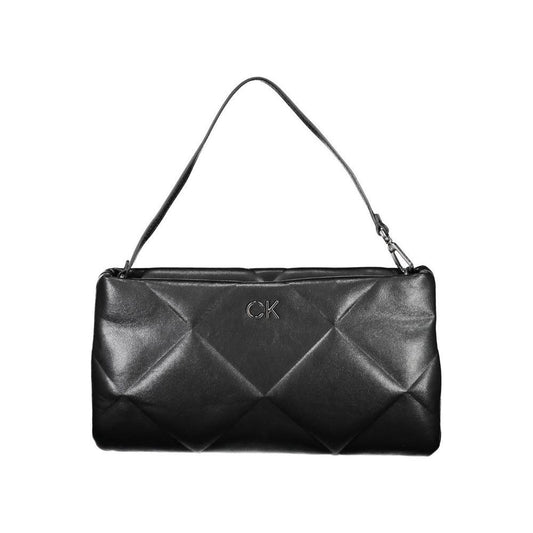 Calvin Klein Black Polyester Handbag Calvin Klein Dark Slate Gray