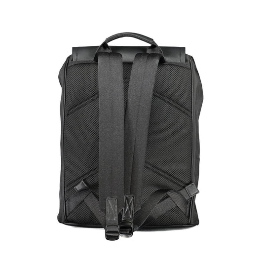 Calvin Klein Black Polyester Backpack Calvin Klein Dark Slate Gray
