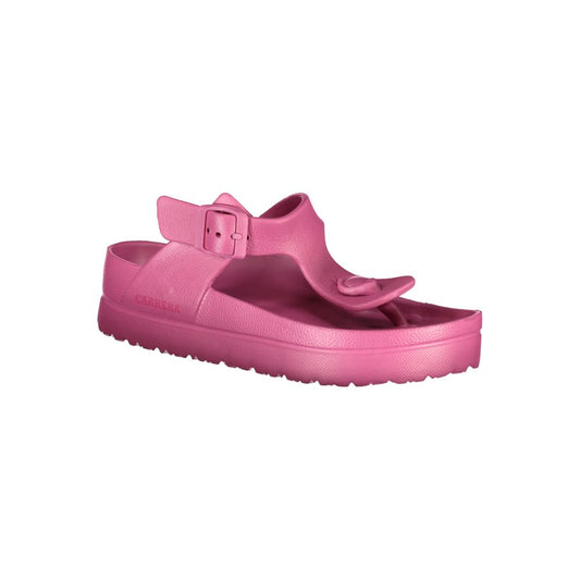 Carrera Pink Polyethylene Sandal Carrera Pale Violet Red
