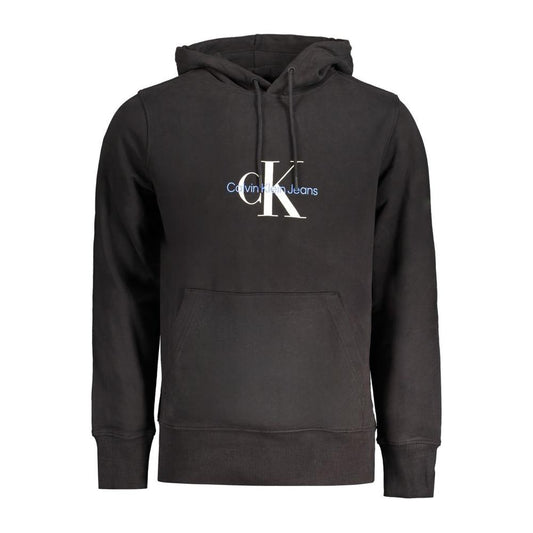 Calvin Klein Black Cotton Sweater Calvin Klein Dark Slate Gray