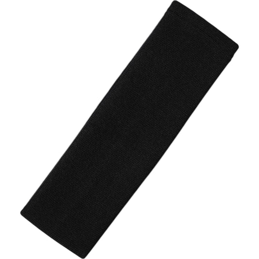 Dolce & Gabbana Black Cashmere Knitted Women Head Band Hat
