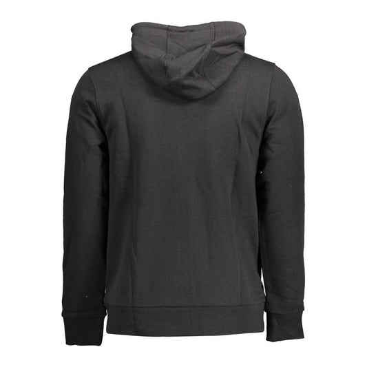 Cavalli Class Black Cotton Men Sweater Cavalli Class Dark Slate Gray