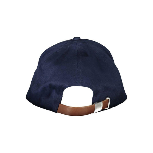 La Martina Blue Cotton Hats & Cap La Martina Dark Slate Gray