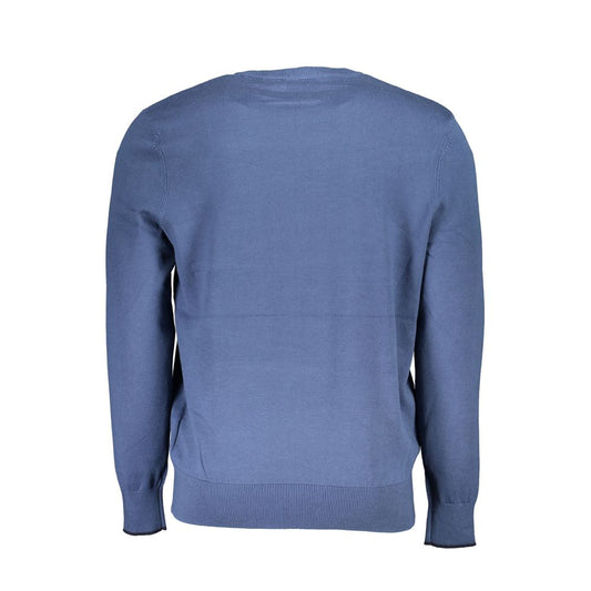 Timberland Blue Cotton Sweater Timberland Slate Gray