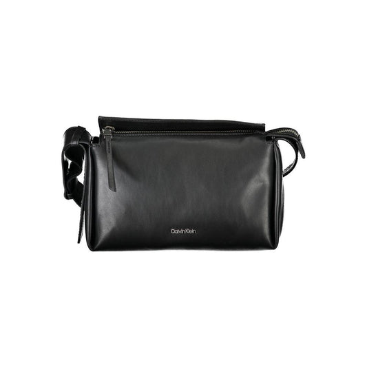 Calvin Klein Black Polyester Handbag Calvin Klein Dark Slate Gray