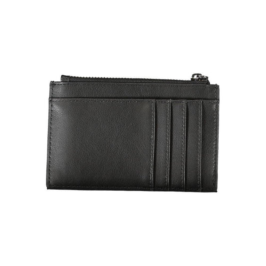 Calvin Klein Sleek Black Zip Wallet with Contrast Detailing Calvin Klein Dark Slate Gray