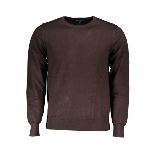 U.S. Grand Polo Brown Nylon Sweater U.S. Grand Polo Dark Slate Gray