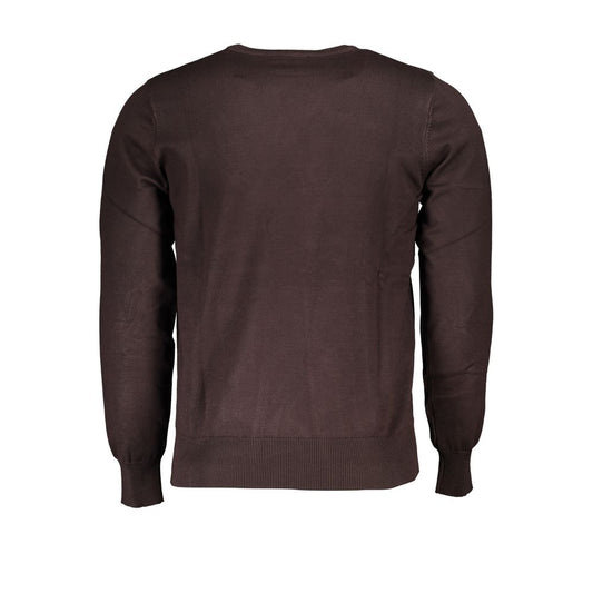 U.S. Grand Polo Brown Nylon Sweater U.S. Grand Polo Dark Slate Gray