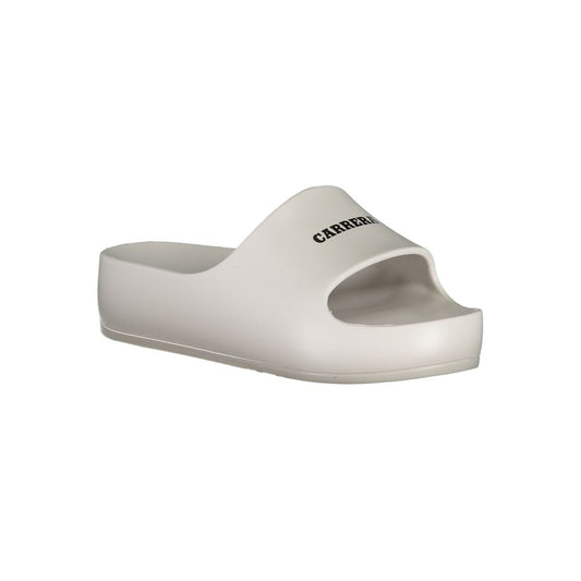 Carrera White Polyethylene Sandal Carrera Gray