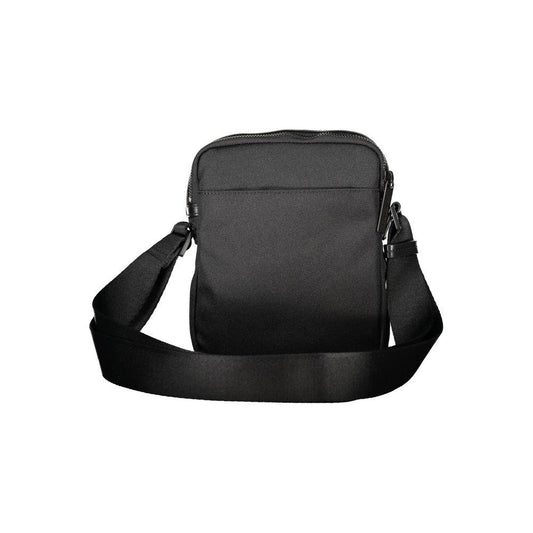 Calvin Klein Black Polyester Men Shoulder Bag Calvin Klein Dark Slate Gray