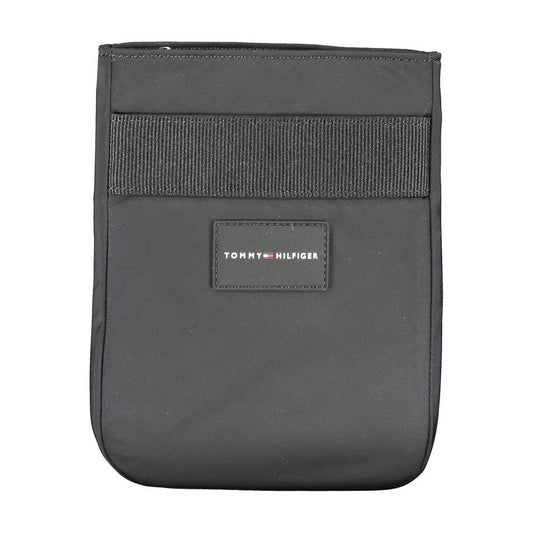 Tommy Hilfiger Black Polyester Shoulder Bag Tommy Hilfiger Dim Gray