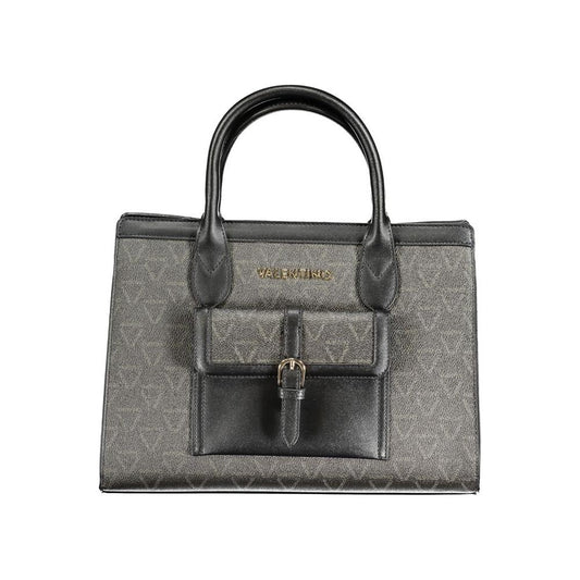 Valentino Bags Black Polyethylene Handbag Valentino Bags Dim Gray