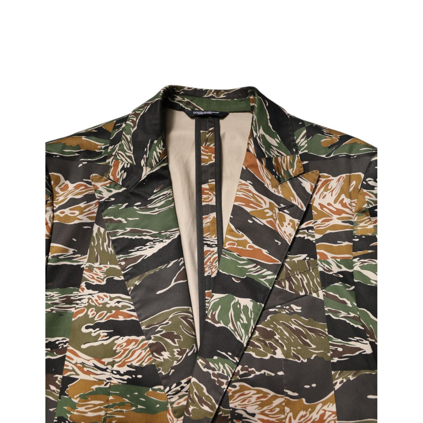 Dolce & Gabbana Multicolor TAORMINA Single Breasted 2 Piece Suit