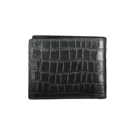 Tommy Hilfiger Black Leather Wallet Tommy Hilfiger Dark Slate Gray