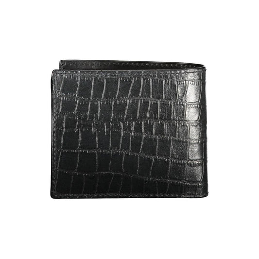 Tommy Hilfiger Black Leather Wallet Tommy Hilfiger Dark Slate Gray