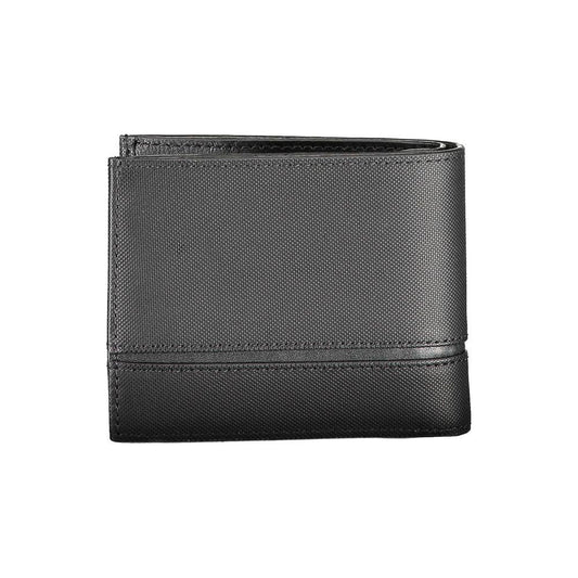 Calvin Klein Black Leather Men Wallet Calvin Klein Dark Slate Gray