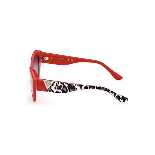 Guess Jeans Red Injected Women Sunglass GU-21472