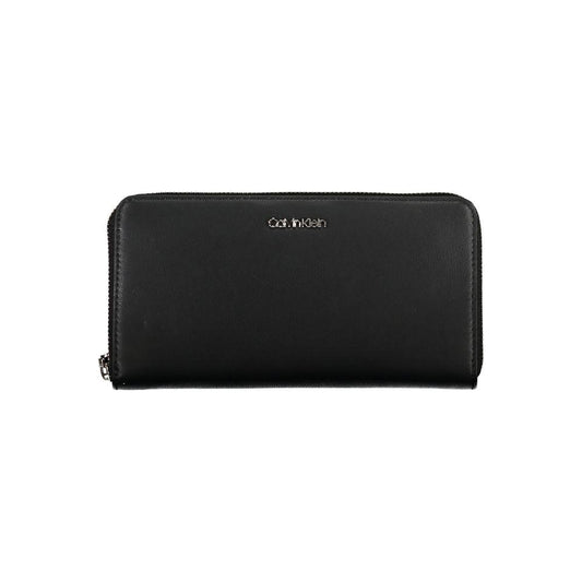 Calvin Klein Black Polyethylene Wallet Calvin Klein Dark Slate Gray