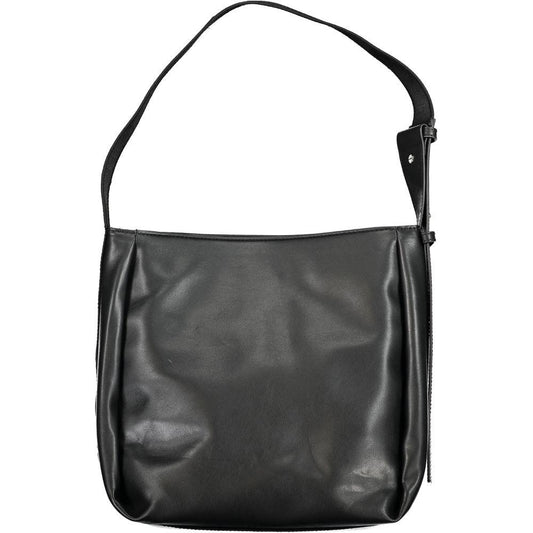 Calvin Klein Black Polyester Handbag Calvin Klein Dark Slate Gray
