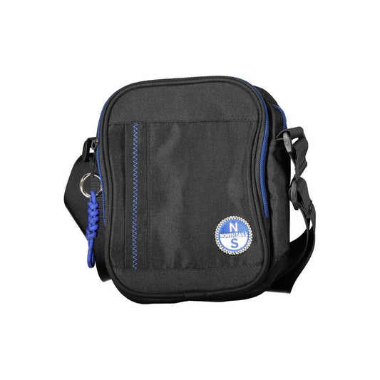 North Sails Black Polyester Men Shoulder Bag North Sails Dark Slate Gray