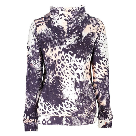 Cavalli Class Pink Cotton Women Sweater Cavalli Class Dark Slate Gray