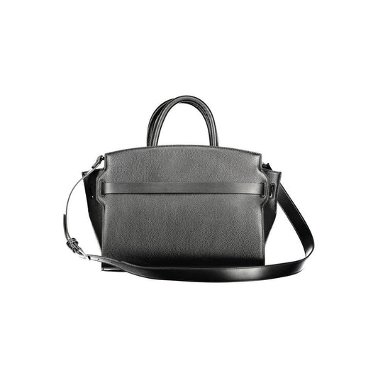 Calvin Klein Black Polyethylene Women Handbag Calvin Klein Dim Gray