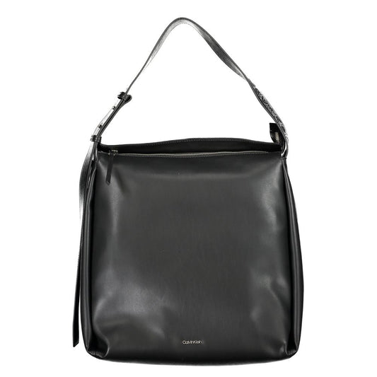 Calvin Klein Black Polyester Handbag Calvin Klein Dark Slate Gray