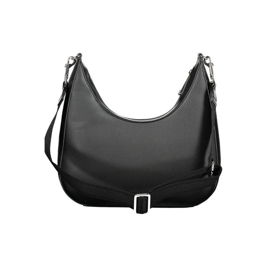 Tommy Hilfiger Black Polyester Handbag Tommy Hilfiger Dark Slate Gray