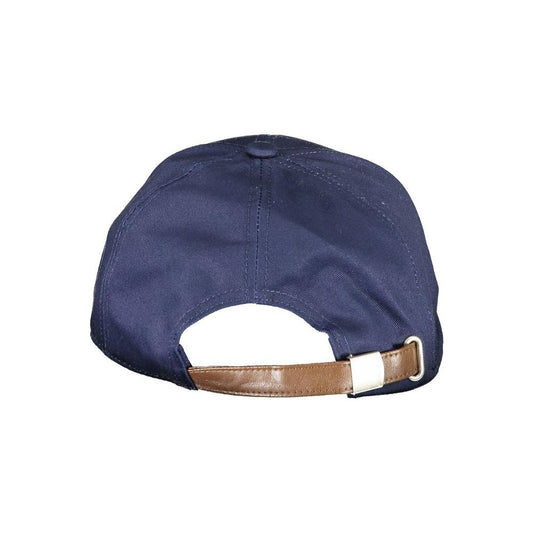 La Martina Blue Cotton Men Cap La Martina Dark Slate Gray