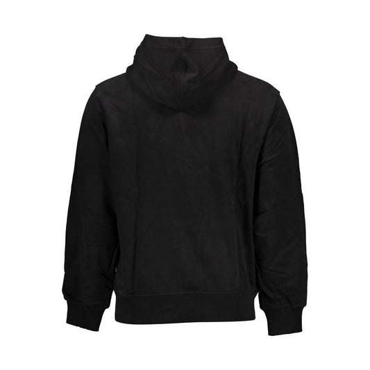 Calvin Klein Black Cotton Men Sweater Calvin Klein Black