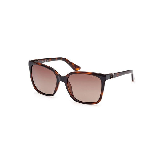 Guess Jeans Brown Injected Women Sunglass Guess Jeans Rosy Brown