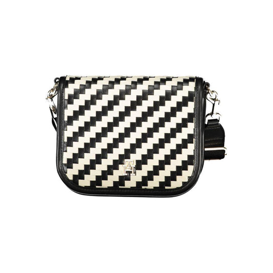 Tommy Hilfiger Black Polyester Handbag Tommy Hilfiger Dark Slate Gray