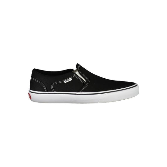 Vans Black Polyester Sneaker Vans Light Gray