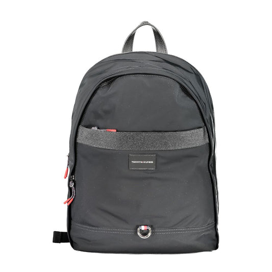 Tommy Hilfiger Black Polyester Backpack Tommy Hilfiger Dark Slate Gray