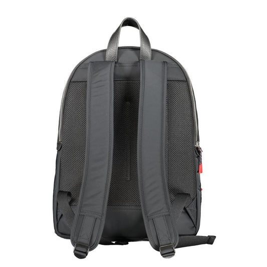 Tommy Hilfiger Black Polyester Backpack Tommy Hilfiger Dark Slate Gray