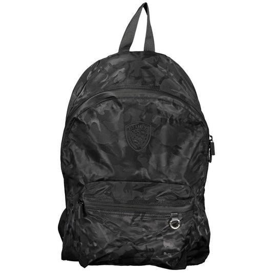 Blauer Sleek Urban Black Backpack with Laptop Sleeve Blauer Dark Slate Gray