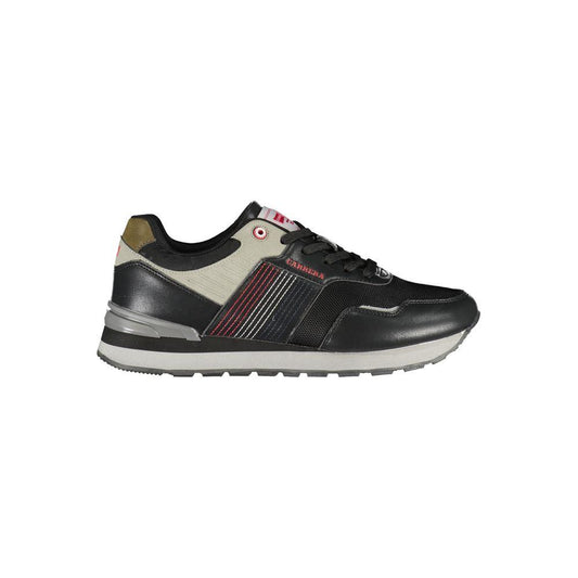 Carrera Sleek Laced Sports Sneakers with Contrast Details Carrera Gray