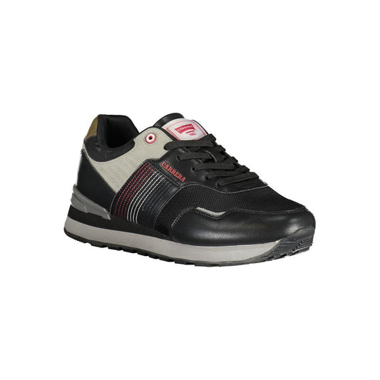Carrera Sleek Laced Sports Sneakers with Contrast Details Carrera Dark Slate Gray