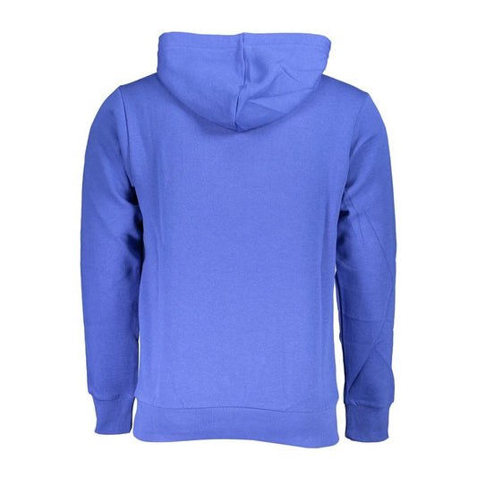 U.S. Grand Polo Chic Hooded Sweatshirt with Embroidery Detail U.S. Grand Polo Slate Blue