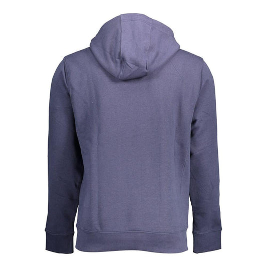 Tommy Hilfiger Blue Cotton Men Sweater Tommy Hilfiger Dim Gray